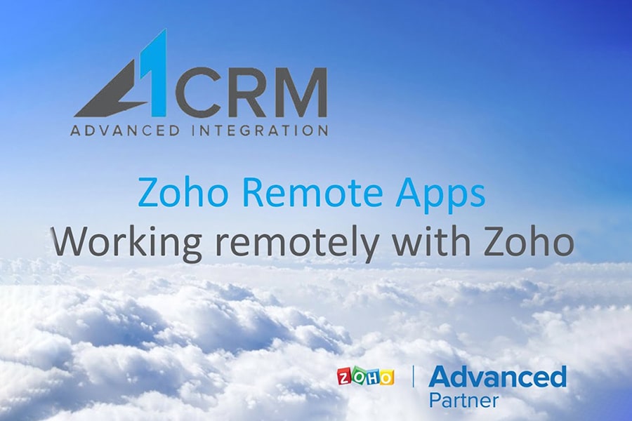 Zoho remote apps